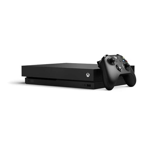 Microsoft Xbox One X 1TB, 4K Ultra HD Gaming Console (Black) with NBA 2K18, Mutant Year Zero, Micro Machines, Sniper Elite 3 Bundle (Renewed) in Kuwait
