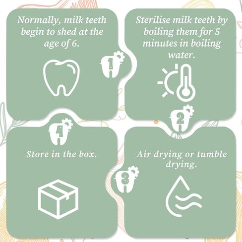 1 Pc 3D Carved Tooth Fairy Box, Wood Tooth Storage Boxs Fairy Holder, Teeth Keepsake Box Cute for Kids' First Lost Teeth Gifts for Birthdays Baby Shower Holiday in Kuwait