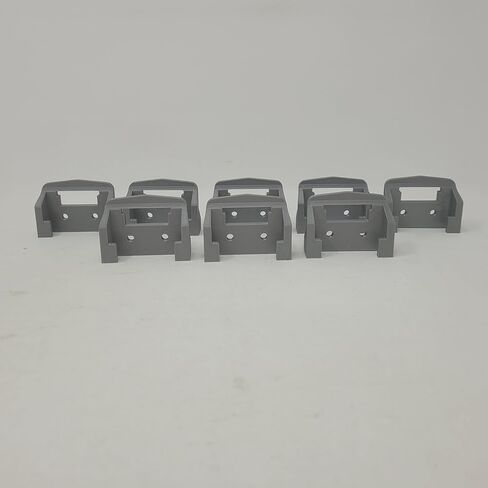 Fits Porter Cable 20v Battery Holder Mount Gray 8 Organizers in Saudi Arabia