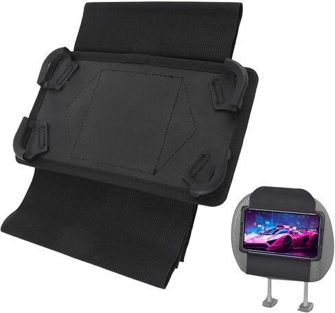 Dpofirs Car Headrest Mount for 2 2025, Game Console Elastic Strap Silicone Hartador in Saudi Arabia