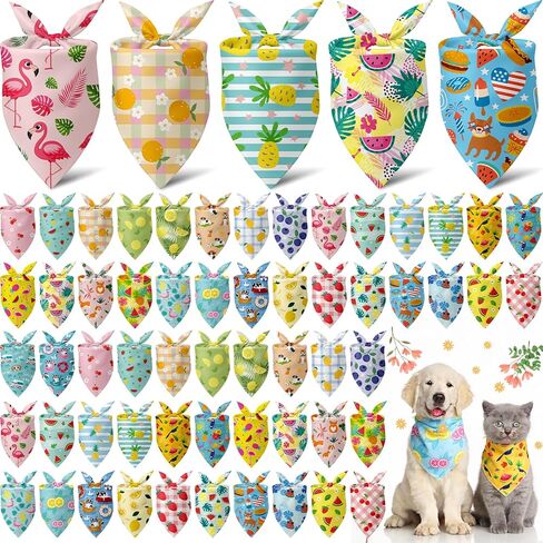 60 PCS Halloween Dog Bandanas Bulk Holiday Dog Bandanas Codable Dog Pibs Triangle Dog Chancf Assum in Saudi Arabia