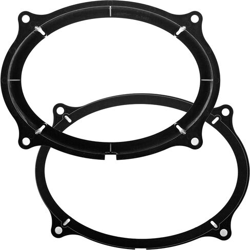 مكبرات صوت KICKER مقاس 6 × 9 بوصة لمجموعة ترقية Nissan Titan/Titan XD 2017-2020 - زوج من سلسلة KS مع محولات وحزام، ومكبر صوت للباب الأمامي للسيارة KSS690، 51KSS6904 in Kuwait