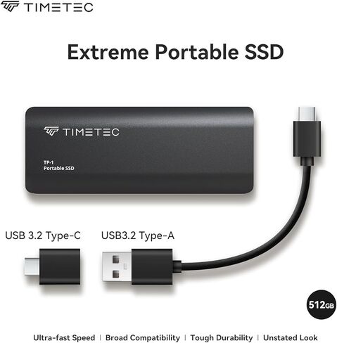 محرك أقراص SSD خارجي فائق السرعة وخفيف الوزن بسعة 500 جيجابايت، محرك أقراص SSD خارجي فائق السرعة وخفيف للألعاب والطلاب والمهنيين، محرك أقراص الحالة الصلبة الخارجي الصغير الأنيق والمتين، 3.2 USB-C متوافق مع أجهزة الكمبيوتر/الكمبيوتر المحمول/Mac/الهاتف/الكم in Kuwait