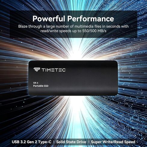 محرك أقراص SSD خارجي فائق السرعة وخفيف الوزن بسعة 500 جيجابايت، محرك أقراص SSD خارجي فائق السرعة وخفيف للألعاب والطلاب والمهنيين، محرك أقراص الحالة الصلبة الخارجي الصغير الأنيق والمتين، 3.2 USB-C متوافق مع أجهزة الكمبيوتر/الكمبيوتر المحمول/Mac/الهاتف/الكم in Kuwait