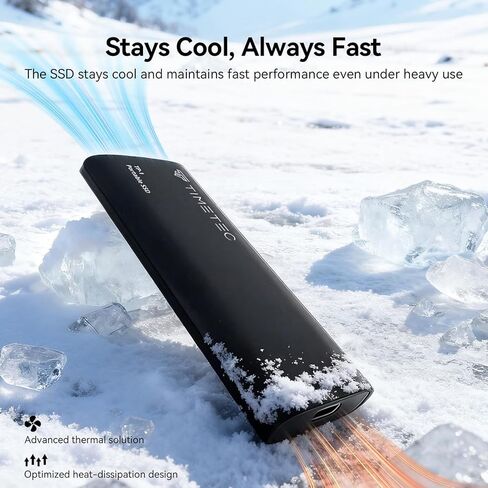 محرك أقراص SSD خارجي فائق السرعة وخفيف الوزن بسعة 500 جيجابايت، محرك أقراص SSD خارجي فائق السرعة وخفيف للألعاب والطلاب والمهنيين، محرك أقراص الحالة الصلبة الخارجي الصغير الأنيق والمتين، 3.2 USB-C متوافق مع أجهزة الكمبيوتر/الكمبيوتر المحمول/Mac/الهاتف/الكم in Kuwait