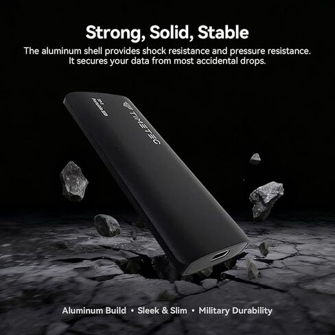 محرك أقراص SSD خارجي فائق السرعة وخفيف الوزن بسعة 500 جيجابايت، محرك أقراص SSD خارجي فائق السرعة وخفيف للألعاب والطلاب والمهنيين، محرك أقراص الحالة الصلبة الخارجي الصغير الأنيق والمتين، 3.2 USB-C متوافق مع أجهزة الكمبيوتر/الكمبيوتر المحمول/Mac/الهاتف/الكم in Kuwait