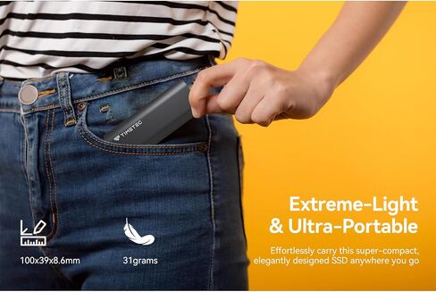 محرك أقراص SSD خارجي فائق السرعة وخفيف الوزن بسعة 500 جيجابايت، محرك أقراص SSD خارجي فائق السرعة وخفيف للألعاب والطلاب والمهنيين، محرك أقراص الحالة الصلبة الخارجي الصغير الأنيق والمتين، 3.2 USB-C متوافق مع أجهزة الكمبيوتر/الكمبيوتر المحمول/Mac/الهاتف/الكم in Kuwait