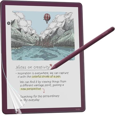 Zeking 2Pack Paperfeel Screen Protector Compatible with Kindle Scribe 11" 2025, [Feel Like Paper Film Writing] Tablet PET Film for S-Pen in Saudi Arabia