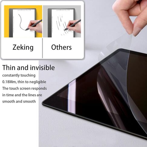 Zeking 2Pack Paperfeel Screen Protector Compatible with Kindle Scribe 11" 2025, [Feel Like Paper Film Writing] Tablet PET Film for S-Pen in Saudi Arabia