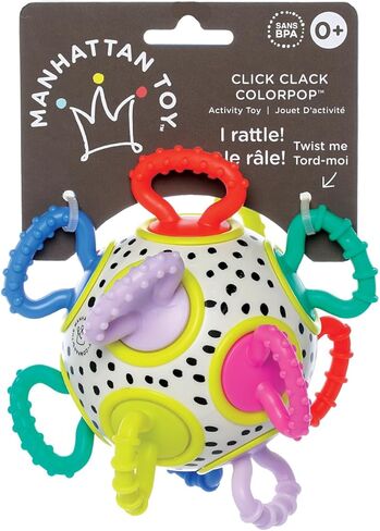 Manhattan Toy Click Clack Colorpop Developmental Activity Baby Toy in Saudi Arabia
