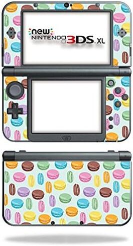 MightySkins Skin Compatible with Nintendo New 3DS XL (2015) - Macarons | Protective, Durable, and Unique Vinyl Decal wrap Cover | Easy to Apply, Remove, and Change Styles | Made in The USA in Saudi Arabia