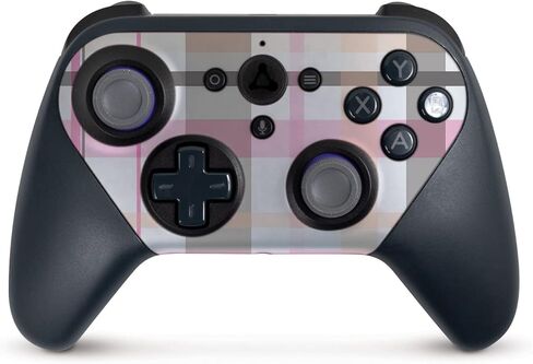 MightySkins Skin Compatible with Amazon Luna Controller - Plaid | Protective, Durable, and Unique Vinyl Decal wrap Cover | Easy to Apply, Remove, and Change Styles | Made in The USA in Saudi Arabia