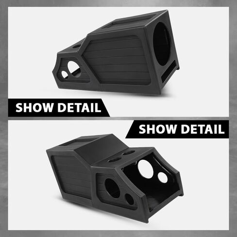 ALLGOOD 12" Center Console Subwoofer Box Compatible with Chevy/GM Crew Cab 2014 2015 2016 2017 2018 Black in Saudi Arabia