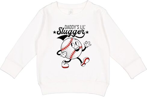 سويت شيرت للأطفال الصغار من Inktastic Daddy's Lil' Slugger in Saudi Arabia