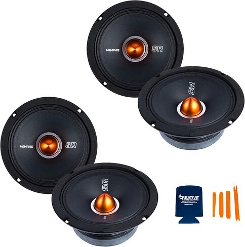 Memphis Audio 4 SRXP62 SRX Pro Audio 6.5" 4-Ohm Mid Drivers in Saudi Arabia