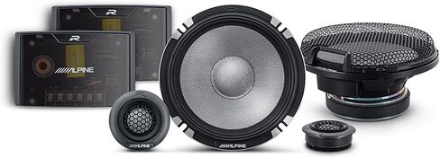 مجموعة سماعات Alpine 6.5 بوصة R2 Pro عالية الدقة - زوج من مكبرات الصوت المكونة من R2-S6533 وزوج من مكبرات الصوت R2-S652 6.5 بوصة ثنائية الاتجاه in Saudi Arabia