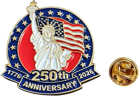 250th الذكرى الولايات المتحدة الأمريكية التلبيب دبابيس دبابيس 1776-2026 الاحتفال الوطني النسر شارة الأمريكية 4th من يوليو الملحقات in Kuwait