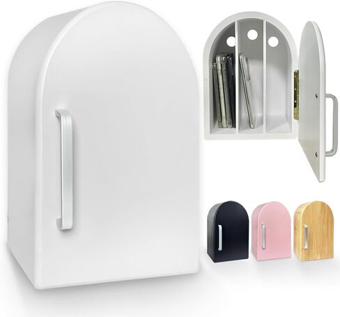 صندوق هاتف ممتاز لوقت العائلة، سجن للهاتف الخلوي من خشب الخيزران، صندوق ديكور منزلي يحمل ما يصل إلى 12 هاتفًا، حامل هواتف للتخزين لمساعدة الأطفال والكبار على التركيز مرة أخرى، مع فتحات شحن، أبيض in Kuwait