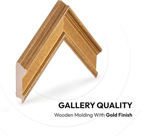إطار تلفزيون ذهبي عتيق لأجهزة تلفزيون Samsung The Frame & PRO (يناسب 2021-2025، 32-85 بوصة)، TCL NXTVISION، HISENSE CanvasTV، سهل التركيب، ملاءمة دقيقة، جودة مصنوعة يدويًا (Hisense CanvasTV، 65 بوصة) in Kuwait