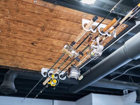 Generic Piranha Small Overhead/Horizontal Fishing Rod Rack in Saudi Arabia