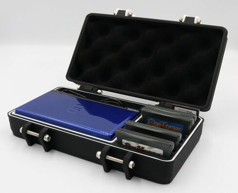 Rugged Protective Carrying Case for DS Lite with Removable Flexible TPU Cushion, Foam and O-ring for Full System Protection in Saudi Arabia