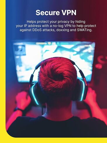 Norton 360 for Gamers 2026 جاهز، طبقات متعددة من الحماية لما يصل إلى 3 أجهزة - تتضمن مُحسِّن الألعاب، ومراقبة علامات اللاعب، وVPN آمن، والنسخ الاحتياطي على السحابة للكمبيوتر الشخصي [تنزيل] in Saudi Arabia