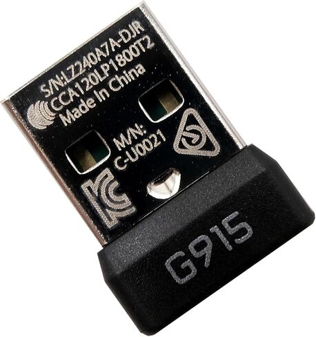 بديل محول استقبال ماوس USB دونغل جديد للوحة مفاتيح الألعاب الميكانيكية اللاسلكية Logitech G915 TKL Lightspeed (G915 TKL) in Kuwait