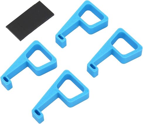 Bracket for PS4 Slim,4PCS Horizontal Version Anti Skid Heightening Bracket for PS4 Slim Console Cooling Legs Stand Holder Accessoies (Blue) in Saudi Arabia