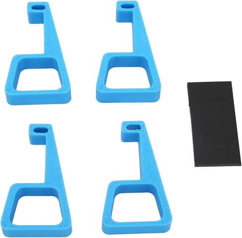 Bracket for PS4 Slim,4PCS Horizontal Version Anti Skid Heightening Bracket for PS4 Slim Console Cooling Legs Stand Holder Accessoies (Blue) in Saudi Arabia