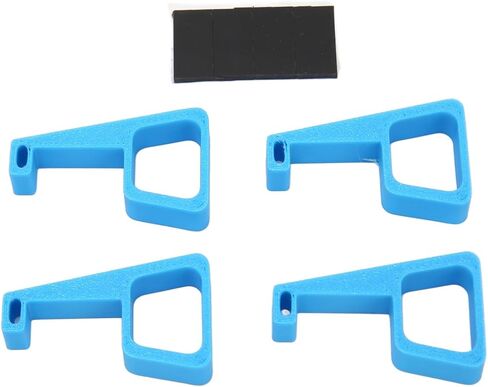 Bracket for PS4 Slim,4PCS Horizontal Version Anti Skid Heightening Bracket for PS4 Slim Console Cooling Legs Stand Holder Accessoies (Blue) in Saudi Arabia