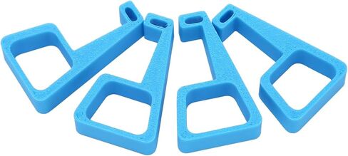 Bracket for PS4 Slim,4PCS Horizontal Version Anti Skid Heightening Bracket for PS4 Slim Console Cooling Legs Stand Holder Accessoies (Blue) in Saudi Arabia