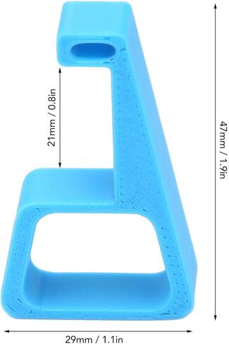 Bracket for PS4 Slim,4PCS Horizontal Version Anti Skid Heightening Bracket for PS4 Slim Console Cooling Legs Stand Holder Accessoies (Blue) in Saudi Arabia