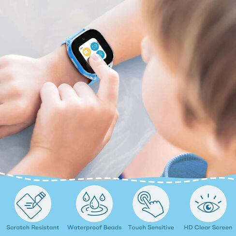 Butifacion 【3 عبوات】 حافظات مقاومة لرذاذ السوائل متوافقة مع واقي شاشة Gizmo Watch 3 للأطفال، غطاء حماية شامل مع واقي شاشة Gizmo 3 فقط لساعة Verizon Gizmo 3، شفاف*3 in Kuwait