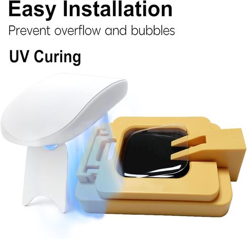 ZPIAR 2 Pack Tempered Glass Screen Protector 46mm for Apple Watch Series 11/10, Full Screen Coverage, Anti-Scratch, Bubble Free, Waterproof, HD iWatch Film in Kuwait