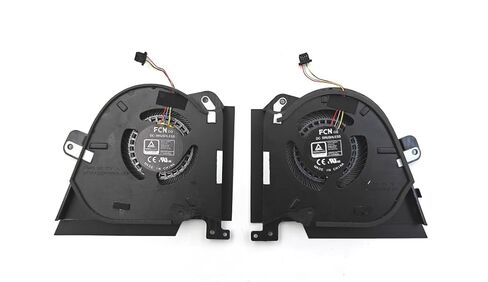 مروحة تبريد وحدة المعالجة المركزية + وحدة معالجة الرسومات البديلة لجهاز ROG Zephyrus Duo 15 SE GX551 GX551Q GX551QS GX551QS-XS99 GX551QM GX551QM-ES76 GX551QR GX551QR-XB98 GX551QR-XS98 in Kuwait