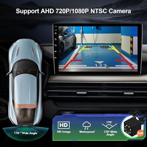 10.1 Inch IPS Touchscreen Android 14 Car Stereo for Honda CR-V 2012-2016 with Wireless CarPlay & Android Auto 2+32GB Car Radio, Support GPS, WiFi, Bluetooth, FM Radio, Backup Camera, SWC, Dual USB in Saudi Arabia