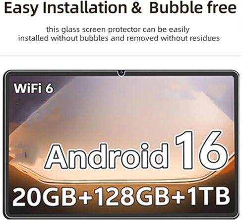 قطعتان من واقي الشاشة لأجهزة الكمبيوتر اللوحية Frameflow P10_A/SHARECLOUD P10_T مقاس 10.1 بوصة، واقي غشاء من الزجاج المقوى لجهاز Winsing Android Tablet/TabneraX UTbook مقاس 10 بوصة in Kuwait