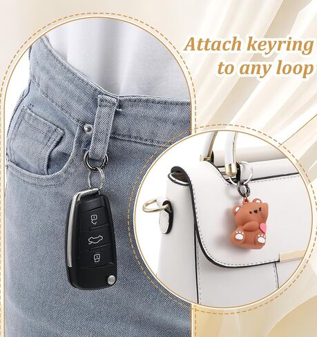 20Pcs Small Carabiner Clips Mini, 0.67" Black Mini O Rings Micro Carabiner for Keys Lightweight Micro Metal Spring Clasp Keychain Clip for Backpack Purse Charm Dog Tags, Black in Saudi Arabia