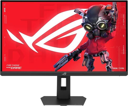 شاشة الألعاب ASUS ROG Strix مقاس 27 بوصة بدقة 5K HDR (XG27JCG) - 5120 × 2880، 180 هرتز، 0.3 مللي ثانية، IPS سريع، وضع مزدوج (180 هرتز أو QHD 330 هرتز)، مزامنة ضبابية الحركة المنخفضة للغاية، متوافقة مع G-SYNC، DisplayWidget، ضمان لمدة 3 سنوات in Kuwait