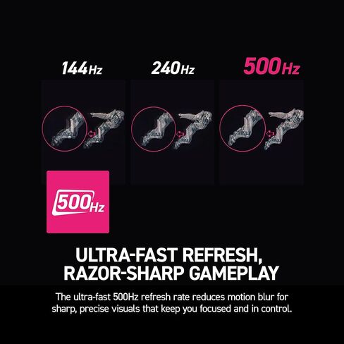 msi MPG 271QR QD-OLED X50 شاشة ألعاب 27 بوصة 2560 × 1440 (QHD)، 500 هرتز، AMD Adaptive-Sync، HDR جاهز، HDMI، منفذ VGA، قابل للتركيب، إمالة، إطار نحيف من 4 جوانب، 0.03 مللي ثانية، أسود in Kuwait