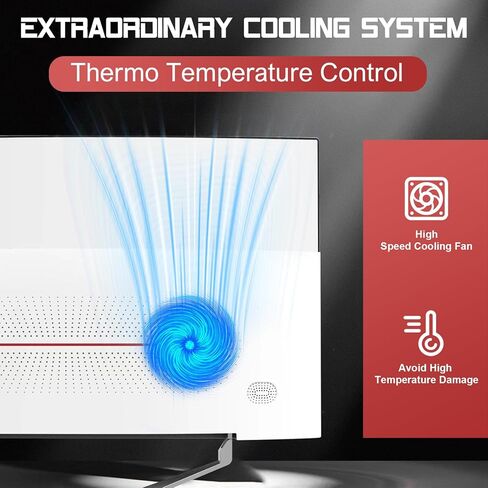 كمبيوتر مكتبي الكل في واحد، شاشة عرض منحنية 27 بوصة FHD I3-8100T معالج رباعي النواة، ذاكرة وصول عشوائي 16 جيجابايت و512 جيجابايت SSD، لوحة مفاتيح وماوس بلوتوث واي فاي لألعاب المكاتب المنزلية والأعمال in Kuwait