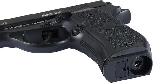Lancer Tactical Air Pistol Saber X84 Full Metal CO2 Airgun Pistol-480 FPS w/High Pressure 12 Gram CO2- Pack of 5 in Saudi Arabia