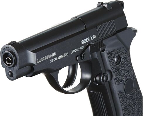 Lancer Tactical Air Pistol Saber X84 Full Metal CO2 Airgun Pistol-480 FPS w/High Pressure 12 Gram CO2- Pack of 5 in Saudi Arabia