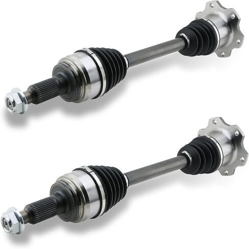 NCV10143 Front CV Axle Shafts Assembly 1 Pack Fit for 4WD 07-20 Chevy Silverado 1500 Tahoe Cadillac Escalade ESV GMC Sierra 1500 Yukon, 07-13 Avalanche Escalade EXT, Driver and Passenger side CV Axle in Saudi Arabia