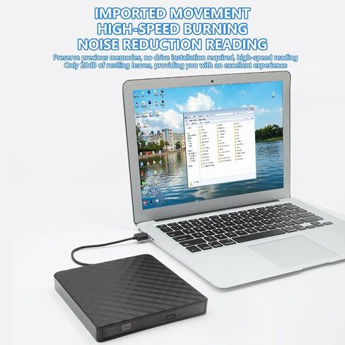 Disk Player External Opticaled Drive USB3.0 Type C Portable Disc Reader for Data Backup Installation External USB Disk Drive in Kuwait