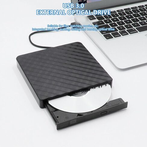 Disk Player External Opticaled Drive USB3.0 Type C Portable Disc Reader for Data Backup Installation External USB Disk Drive in Kuwait
