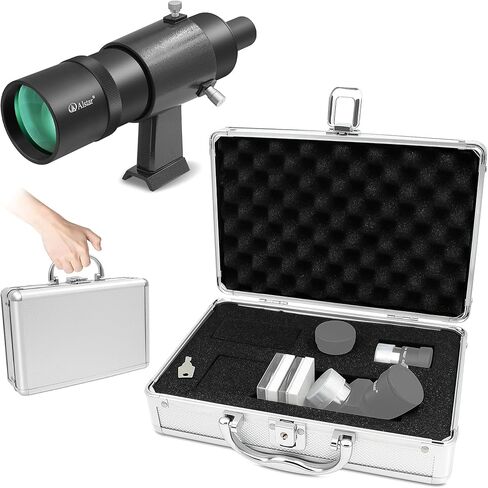 نطاق Alstar Finder، نطاق Finderscope 9x50 - حزمة مع - علبة عدسة التلسكوب in Kuwait