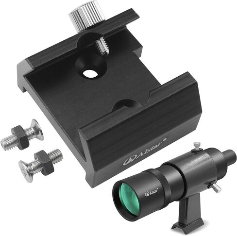 Alstar Finder Scope, 9x50 Finderscope - Bundle with - Dovetail Mounting Base with 2 Holes in Saudi Arabia