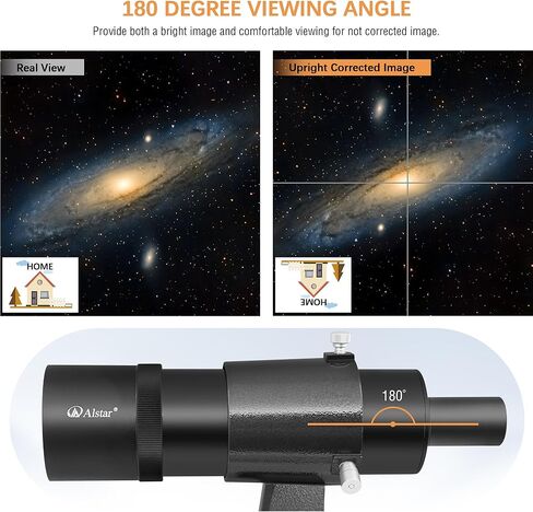 نطاق Alstar Finder، 9x50 Finderscope - حزمة مع - قاعدة أحذية Universal Quick Release Finder in Kuwait