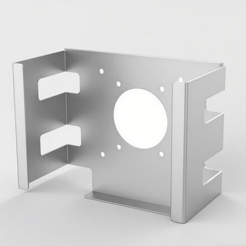 Under Desk Mount Space Saving Organizers for Laptop Compact Design with Ventilation AntiScratch Coating Bracket Under Desk Mount in Saudi Arabia